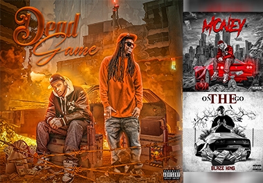 I will design a mixtape cover or album cover for you