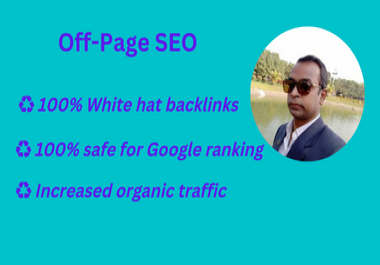 I will do monthly off page high authority white hat dofollow SEO backlinks