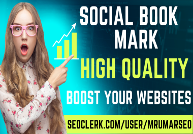 I Will Submit Manual 20 High Quality Social Bookmarking Backlinks