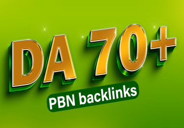 Push your site on google 1st page with 50 DA 70+ homepage pbn backlinks