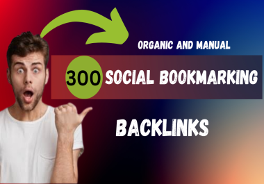 Boost Your Website Ranking with 300 High-Quality Social Bookmarking Backlinks