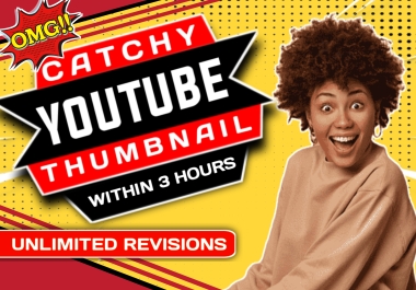 I will create thumbnail all social media post covers banners