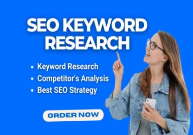 I will research the most effective SEO keywords for your website