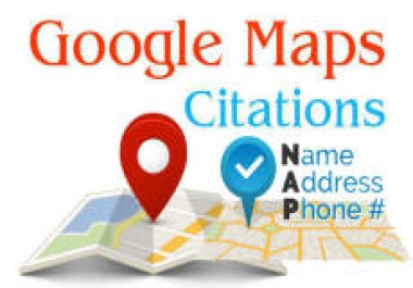 I will do 3,000 google map citations with driving directions for local SEO