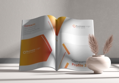 I will design company profile,  business brochure,  annual report,  handbook,  booklet.