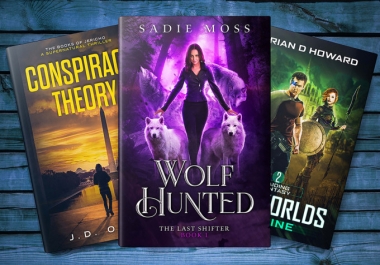 I will design ebook cover design,  kindle cover