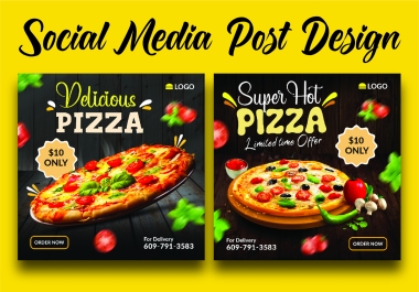 I will do social media posts and banner ads design