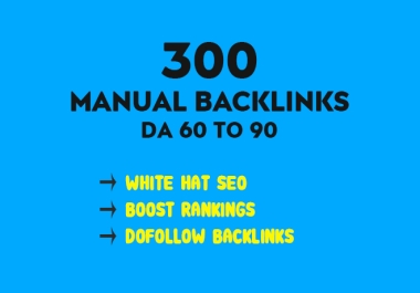 I will provide high quality permanent white hat seo dofollow backlinks
