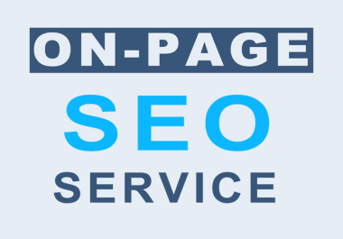 I will do on page SEO to increase your traffic