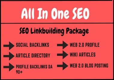 All-in-One SEO Link Building Service for Boost Your Websites