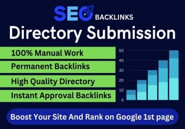 Provide 100 Directory Approved site Backlinks
