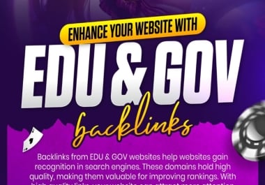 100 EDV/G0V Profile backlinks and Blog comments wit High TF Authority Backlinks