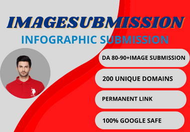 I will do 40 infographics and image submission High authority permanent backlinks
