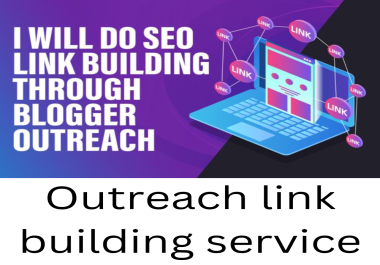 SEO backlinks through blogger outreach quality link service