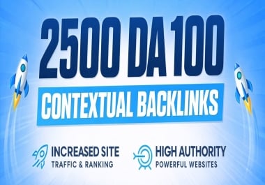 Google Ranking With - Powerfull 2500 SEO Backlinks Package With Faster Google Ranking