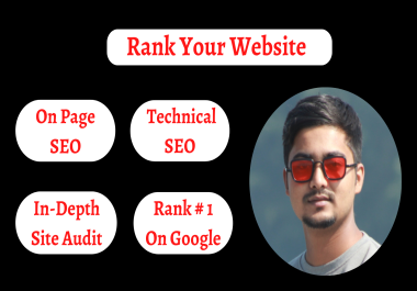I will do onpage SEO and technical page optimization of your website