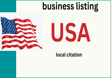 I will do best USA local citation links for USA local SEO