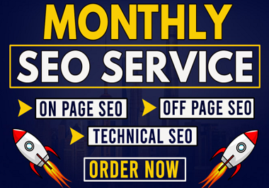 I will do 150 mix powerful dofollow monthly seo profile creation backlinks