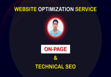 I will do on page search engine optimization and fix technical errors with my SEO service