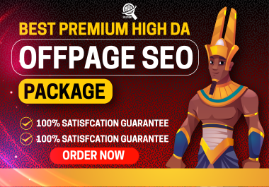 All In One Premium OFFpage SEO Package High DA Manual Backlinks