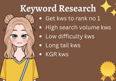 Keyword Research-Profitable Long Tail Keyword Research that will rank no 1