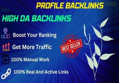Perfect 80 High Domain Authority Dofollow SEO Profile Backlinks Boost google Ranking