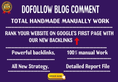 Boost Your Website With 110 Dofollow High-Quality Blog Comments Backlinks