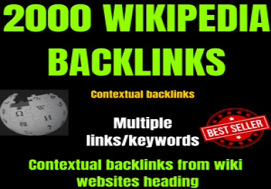 2000 backlinks for your website