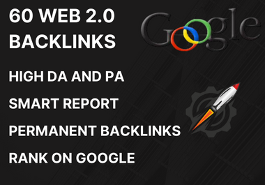 Get 60 high quality web 2.0 links
