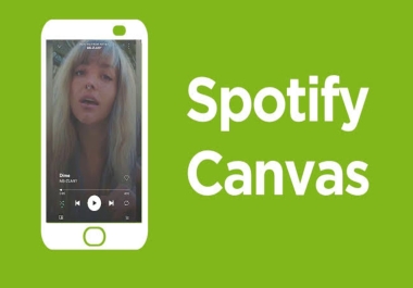 I will create your cover art animate video for spotify canvas