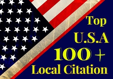 I will do manually 100 USA local SEO citations & business directory listing