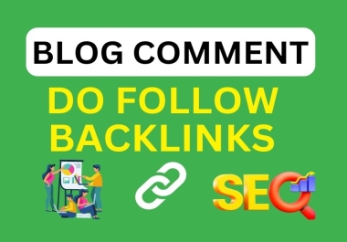 I will build 200 dofollow blog comment backlinks from high authority website