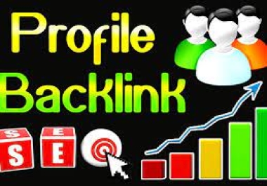 Build 250 High DA DR Profile Backlinks Manually