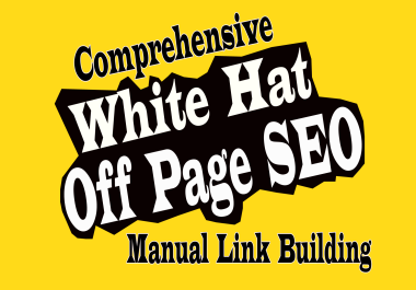 White Hat Off Page SEO Manual Created 200 Backlinks For Your Website