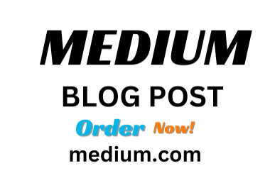Write And Publish Quality Blog Post medium. com Service for SEO Boost