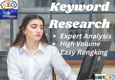 I will do provide best advanced SEO keyword research and competitor analysis service for your site