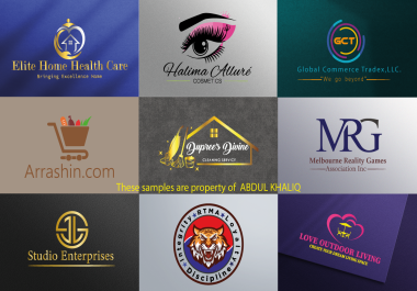 I will design modern minimalist luxury real estate business logos