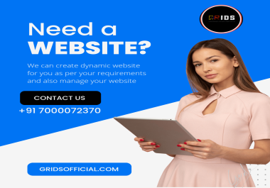 We can design your website as per your requirement