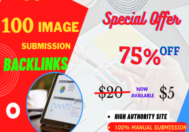 100 Image Or Infographics Submission Backlinks On High Authority Sites