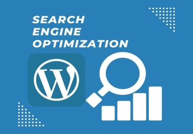 I will optimize your WordPress site for SEO and fix all issue