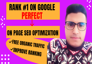 I will do Perfect on page seo optimization service for wordpress website