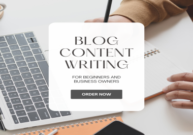 I will write 500 words that's well optimized,  unique,  plagiarism free content for your blog sites.