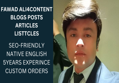 I will do SEO article writing,  content writing and blogpost