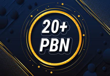 20 PBN High DR Homepage SEO Backlinks