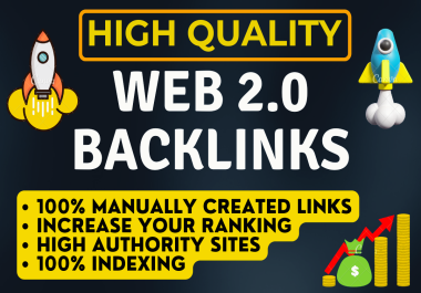 I will provide 5 Web 2.0 seo backlink high DA PA
