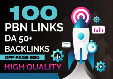 Build 100 Powerful pbn High Da50 Plus Contextual Backlinks