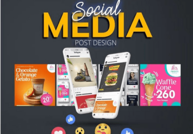 You will get Social Media Post Design