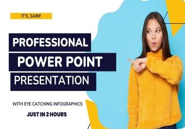 Design Professional PowerPoint and Canva presentation