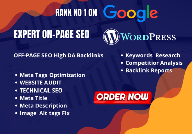 On-Page and Off-Page SEO to Rank no 1 on Google Beat your Competitors