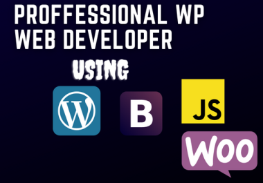 I will develop Professional WordPress website in a day